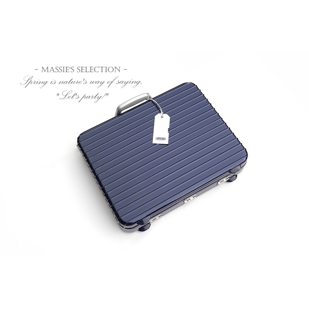 稀有絕版品RIMOWA 公事包夜藍LIMBO Notebook Case 筆電包手提包手提箱