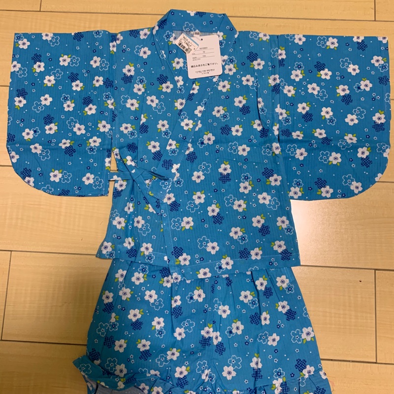 兒童浴衣兩件式和服甚平浴衣日本西松屋大童和服| 蝦皮購物