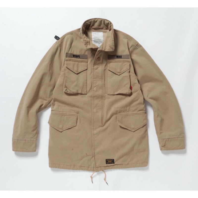 WTAPS 17SS M-65 / JACKET. COTTON. CHINO 全新卡其S號