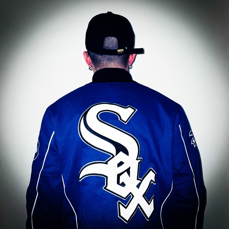 MLB Chicago Sox Baseball Jacket⚾️ 90s 芝加哥白襪隊棒球外套刺繡實