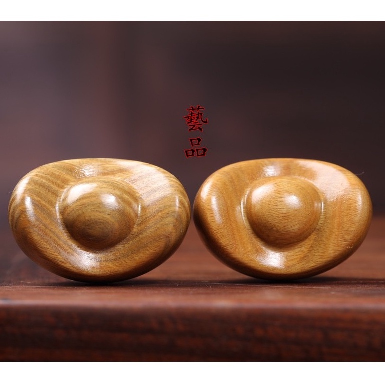 元寶 金元寶 天然綠檀木元寶擺件手把件 Q版小元寶 招財元寶 開運元寶 招財擺飾 財源廣進 風水擺飾 尺寸5*3.5*3 | 蝦皮購物