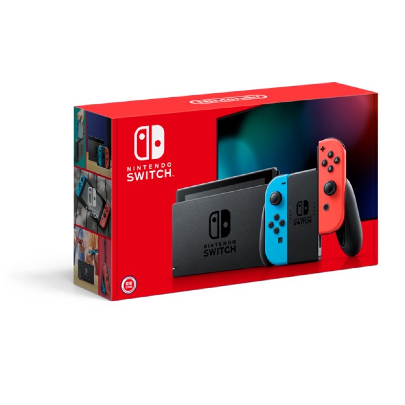 全新Nintendo Switch主機紅藍加強版［HAD-S-KABAA］ | 蝦皮購物