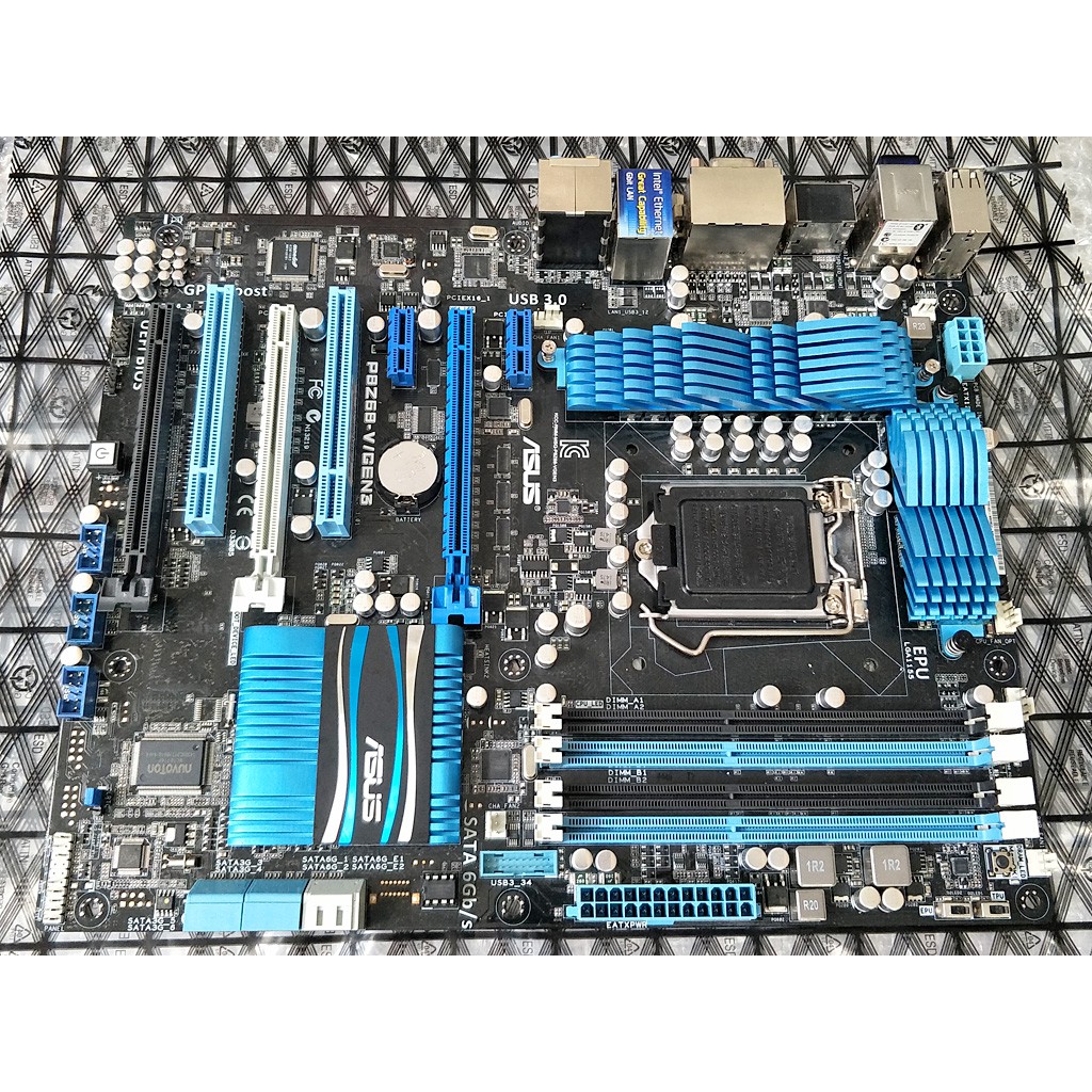 全新未上機品ASUS 華碩P8Z68-V GEN3 1155 DDR3 U3 S3 藍芽ATX 主機板保