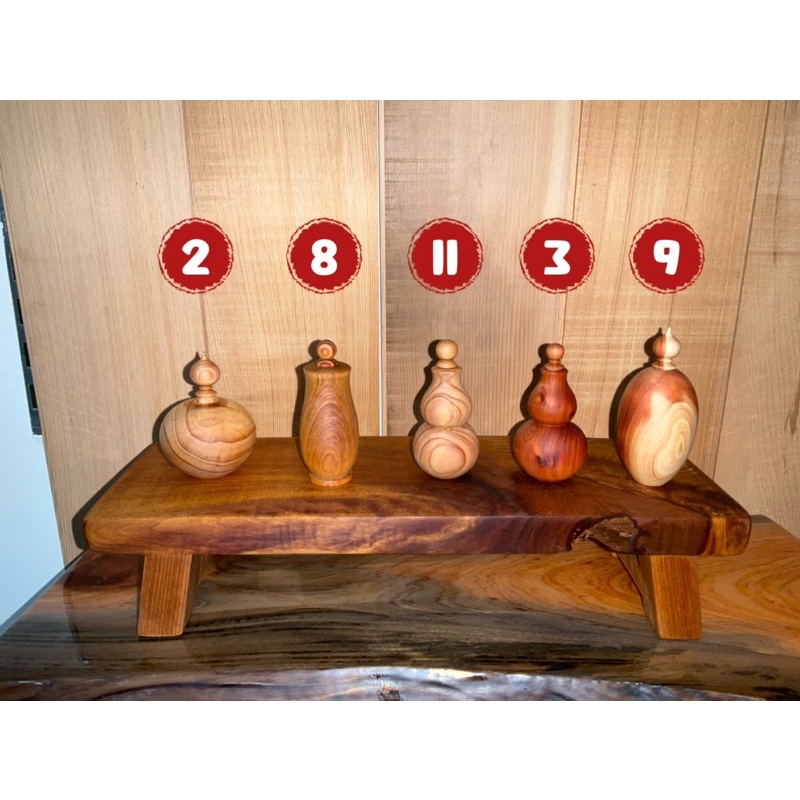 台湾産黄檜飾り品聚宝盆