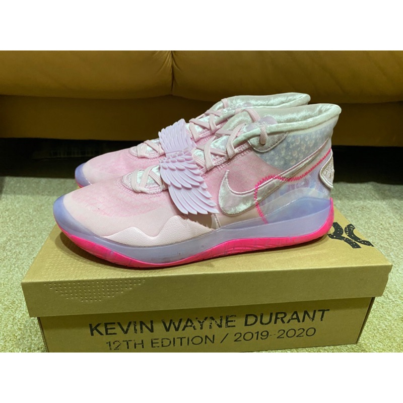 【smp】nike Zoom Kd12 ‘what The Aunt Pearl 乳癌 粉 Ct2744 900 蝦皮購物