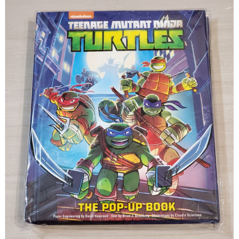 Teenage　Pop-Up　Book　Ninja　Mutant　The　Turtles　蝦皮購物