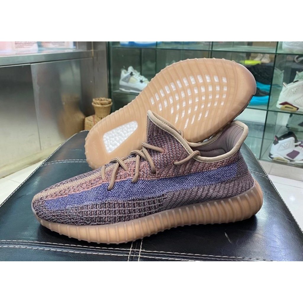 帝安諾 實體店面 Adidas Yeezy Boost 350 V2 Fade 牛仔藍棕 編織 H02795