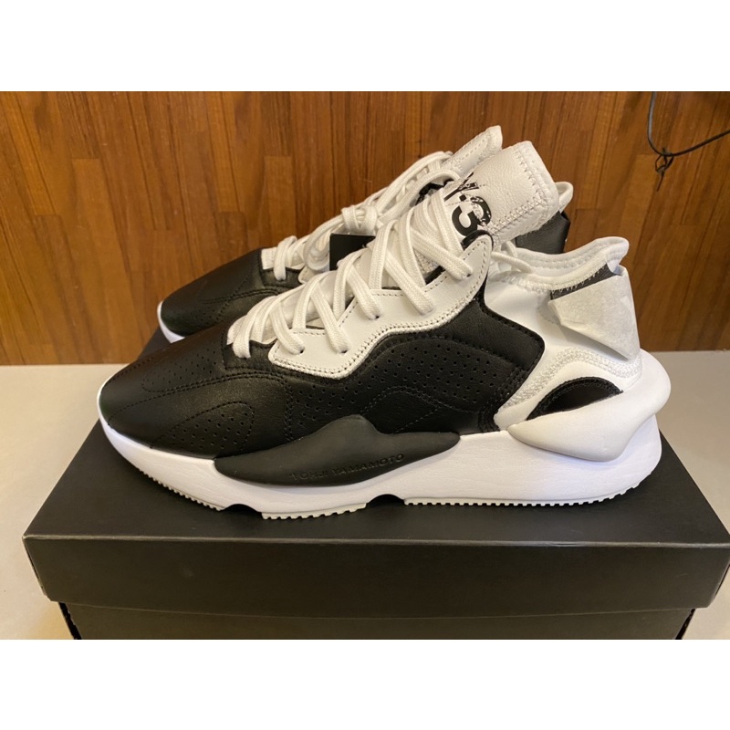 【S.M.P】Adidas Y-3 Kaiwa 黑白皮革EH1398 | 蝦皮購物