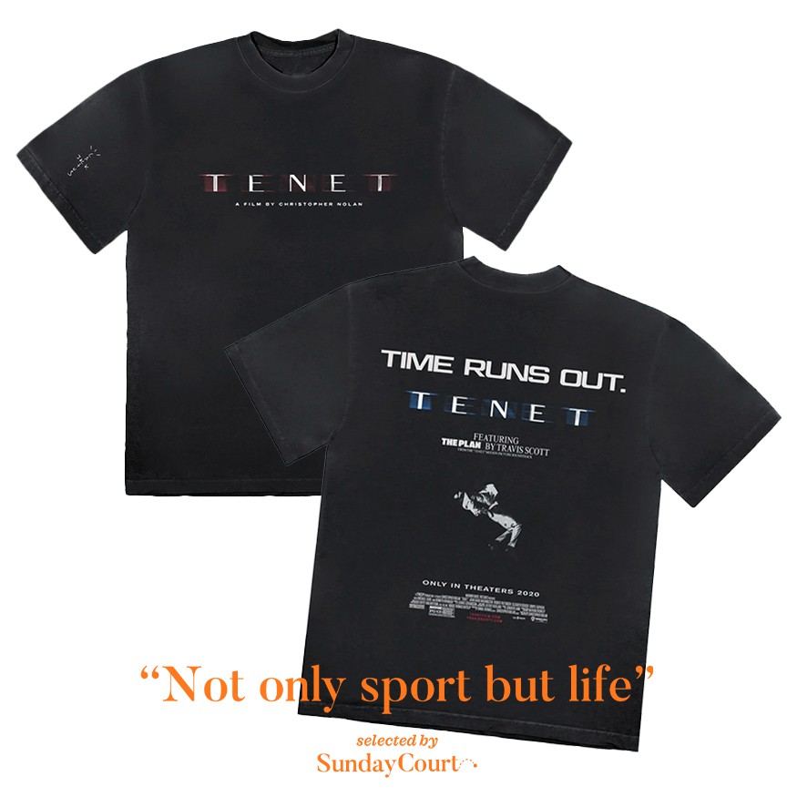 Sundaycourt〗{最後一件L號}TENET X Travis Scott T-Shirt 24小時限定 