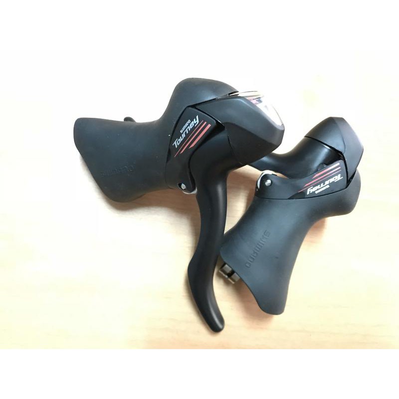 SHIMANO Tourney ST-A073 STI 3x7 Speed Shifters, Drop Bar Shifter Lever Set For Road & Touring Bikes – Left & Right Included
