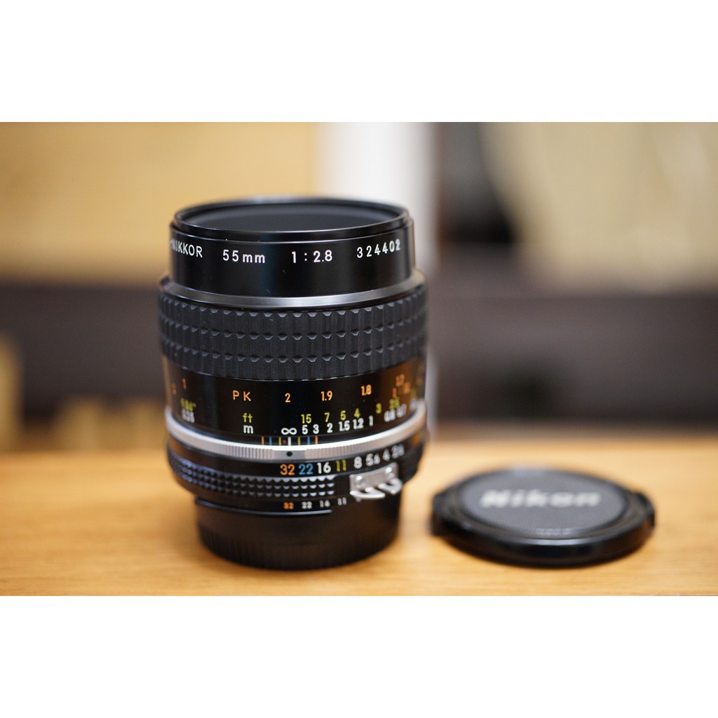 【售】極新美品 Nikon 55mm F2.8 Micro AI-S 全幅用可轉接CANON NEX M4/3