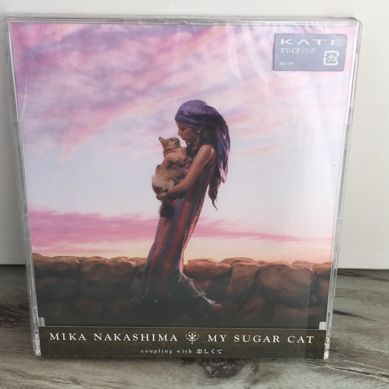 中島美嘉MIKA NAKASHIMA - MY SUGAR CAT(日版初回限定盤-彩色印刷CD 