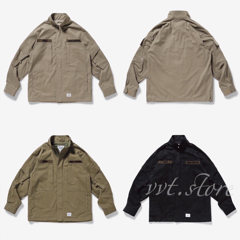 WTAPS 21SS D90 / JACKET / NYCO. TUSSAH 外套風衣夾克| 蝦皮購物