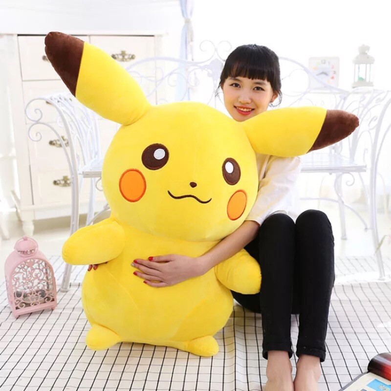限時優惠買一送一～神奇寶貝皮卡丘公仔Pokemon/抱枕/毛絨玩具/布娃娃/玩偶 | 蝦皮購物