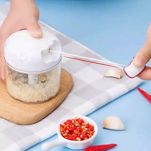 手動拉式攪拌機 MINI CUTTER 快速切碎機拉式更光滑的蔬菜洋蔥調味料切割機 | 蝦皮購物