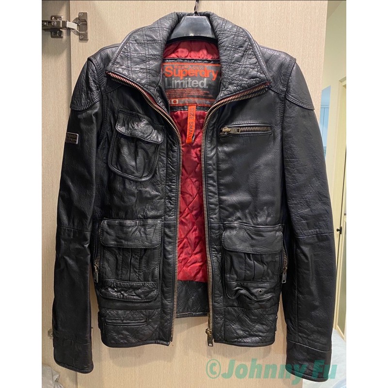 Superdry shop tarpit leather