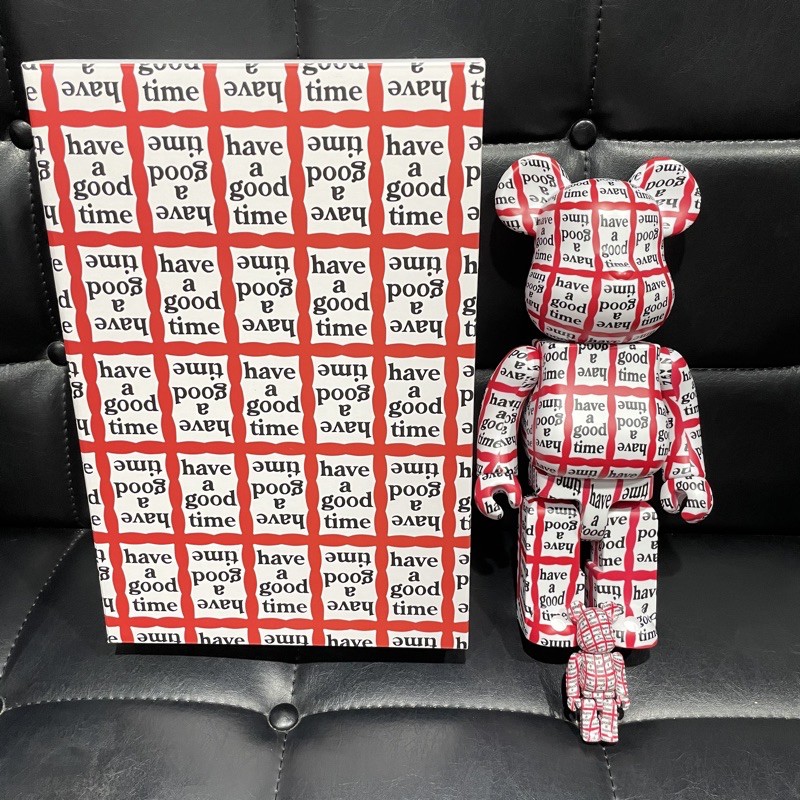 Be@rbrick Have a good time 400%+100% 現貨
