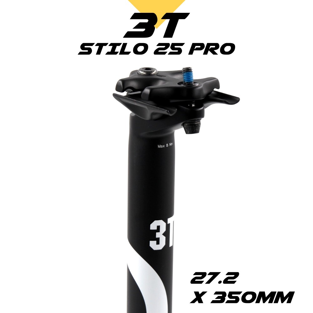 リアル STILO PRO 27.2×350mm セットバック25mm アルミ 3T 25 直径27.2mm -  maluamamentacao.com.br