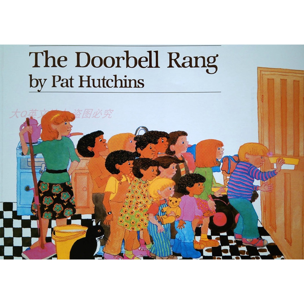 The doorbell rang 門鈴響了英文繪本早教啟蒙必讀繪本圖畫書3-8 | 蝦皮購物