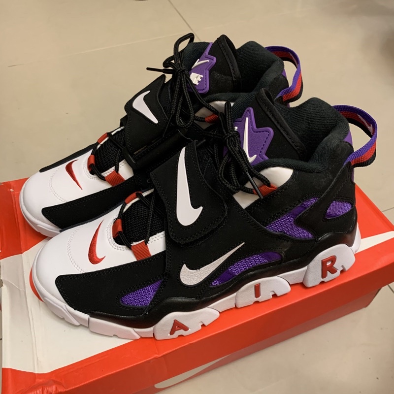 Nike air barrage mid qs US9號全新台灣公司貨| 蝦皮購物