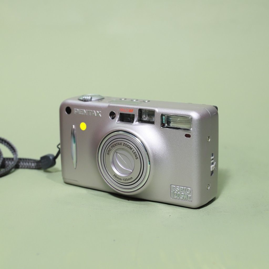 Polaroid雜貨店】♞Pentax Espio 120 sw SW II 粉紅銀135 底片傻瓜相機