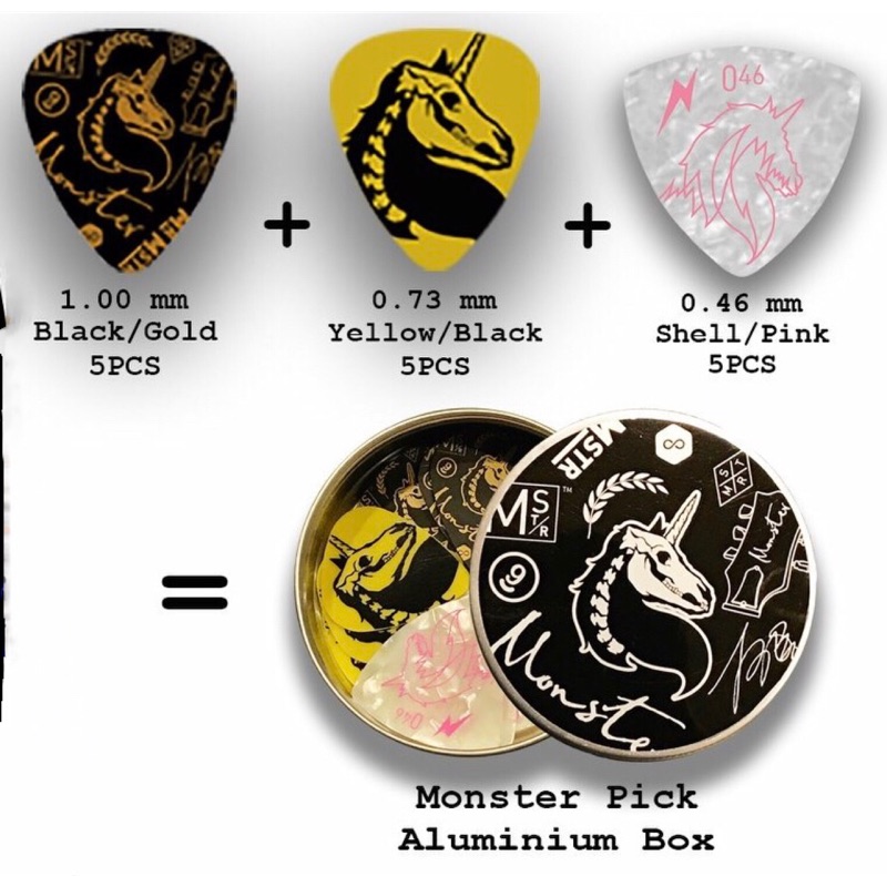 [全新]Monster Guitar Pick鋁盒組 限量發行 | 蝦皮購物