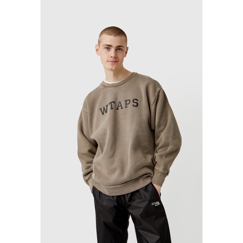 スウェット今期20SS WTAPS COLLEGE DESIGN CREWNECK - m ...