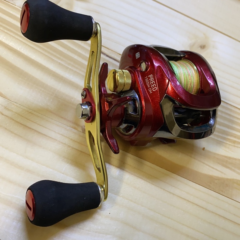 二手8.5成新DAIWA PREED 150SH-DH 右手捲小烏龜路亞捲線器| 蝦皮購物