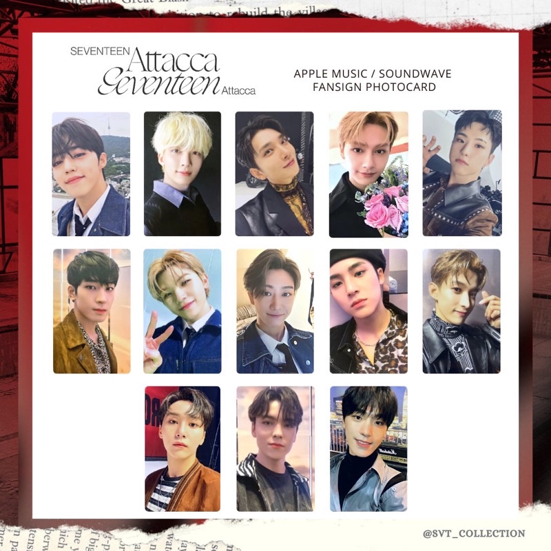1402】SEVENTEEN Attacca ヨントン 特典 ウォヌ NEWS | SEVENTEEN
