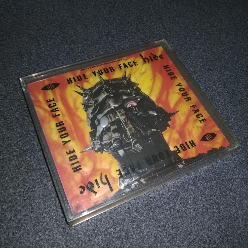 hide - HIDE YOUR FACE 專輯CD 初回限定立體紙殼封面日版正版/ 松本秀