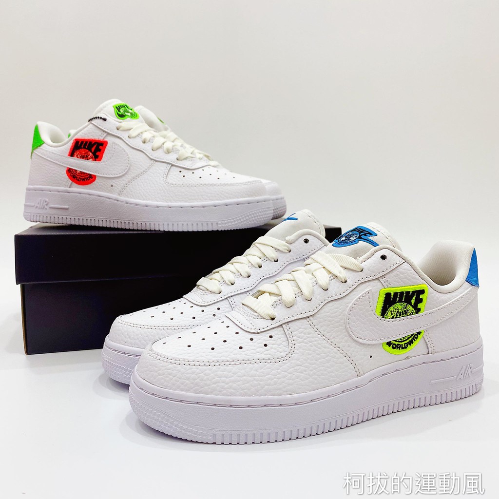 Nike Air Force 1 '07 SE 'Worldwide Pack - Volt' - CT1414-101