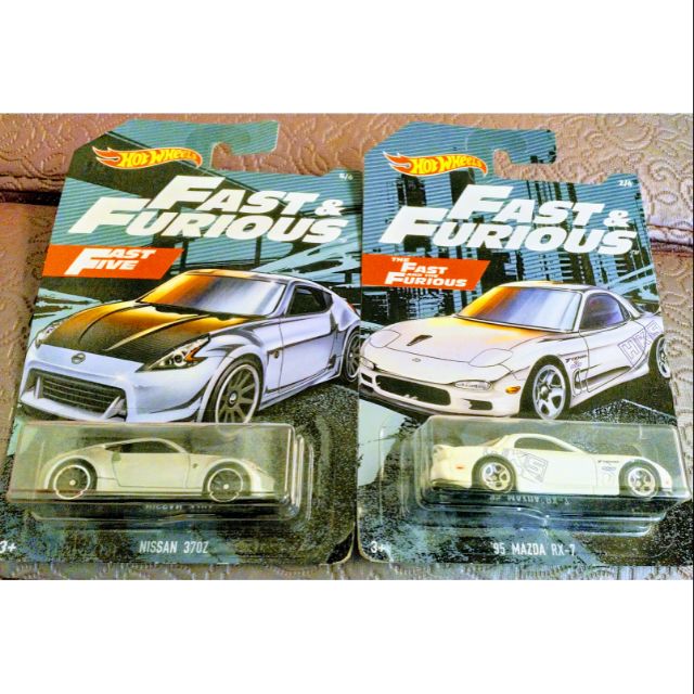 風火輪hot wheels 玩命關頭X NISSAN MAZDA RX-7 兩台| 蝦皮購物