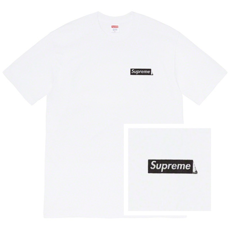 Supreme - No More Shit Tee 白-