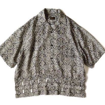 擺渡人Jp!06.08最新！kapital 平田和宏22ss！蛇紋古著人造絲美式