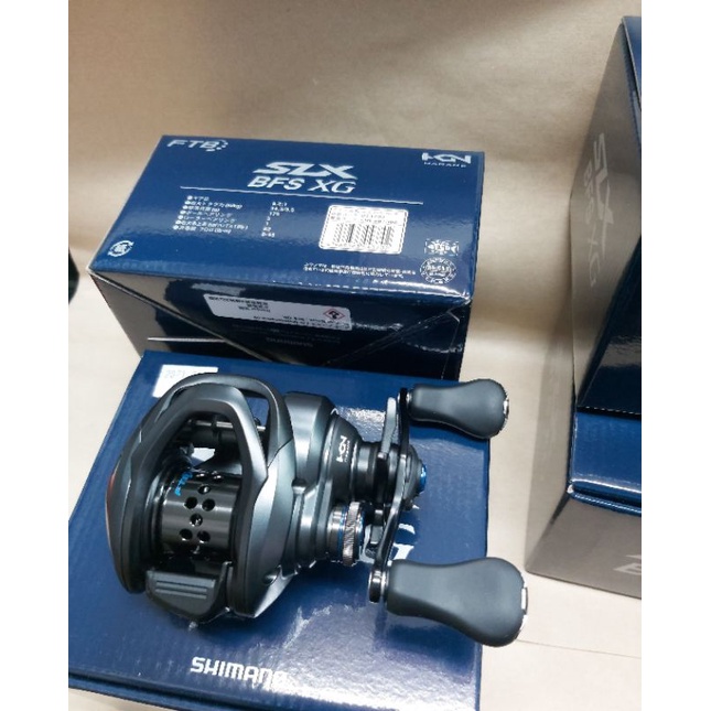 SHIMANO 新款微拋水滴輪微拋小烏龜SLX BFS XG 右手捲齒輪比8.2 超輕量