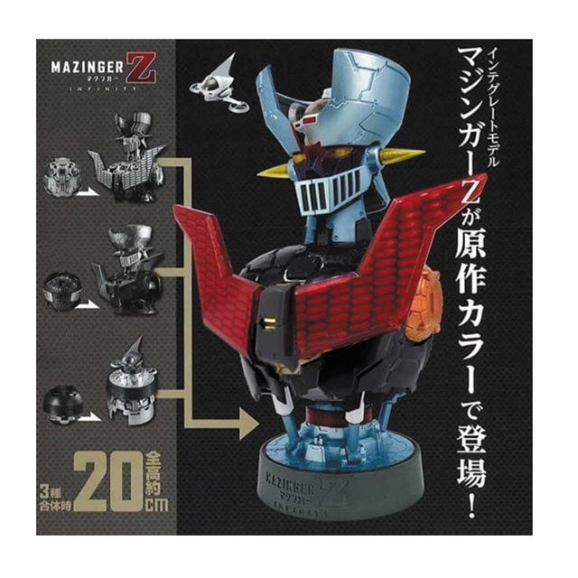 51頭像轉蛋扭蛋Integrate Model Mazinger Z 魔神胸像無敵鐵金剛