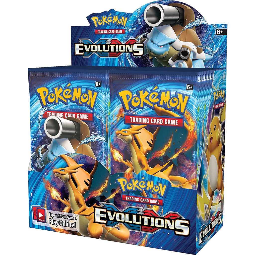 Pokémon TCG XY Evolutions Booster美版正品訓練家禮盒| 蝦皮購物