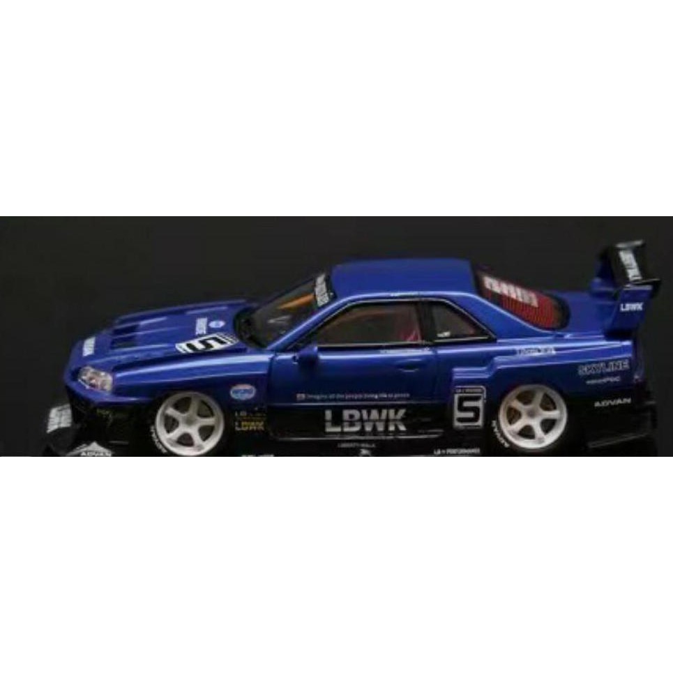 【名車館】Stance Hunters LBWK ER34 1/64 ( 樹脂車) | 蝦皮購物