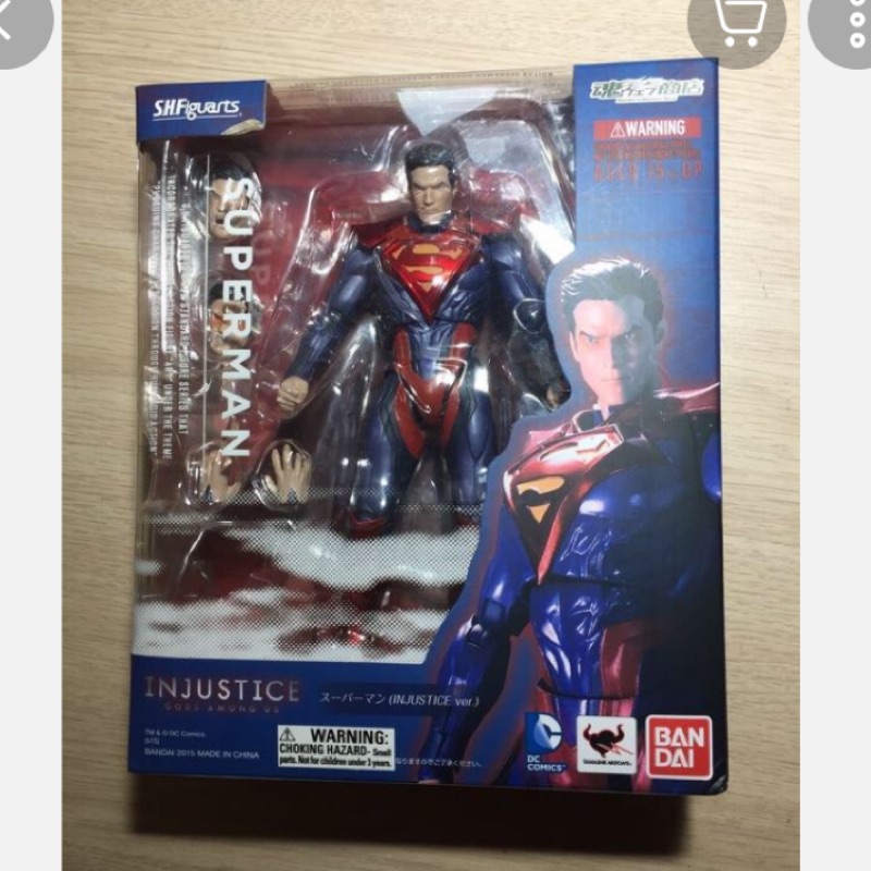 SHF S.H.Figuarts injustice superman 不義聯盟 超人 | 蝦皮購物