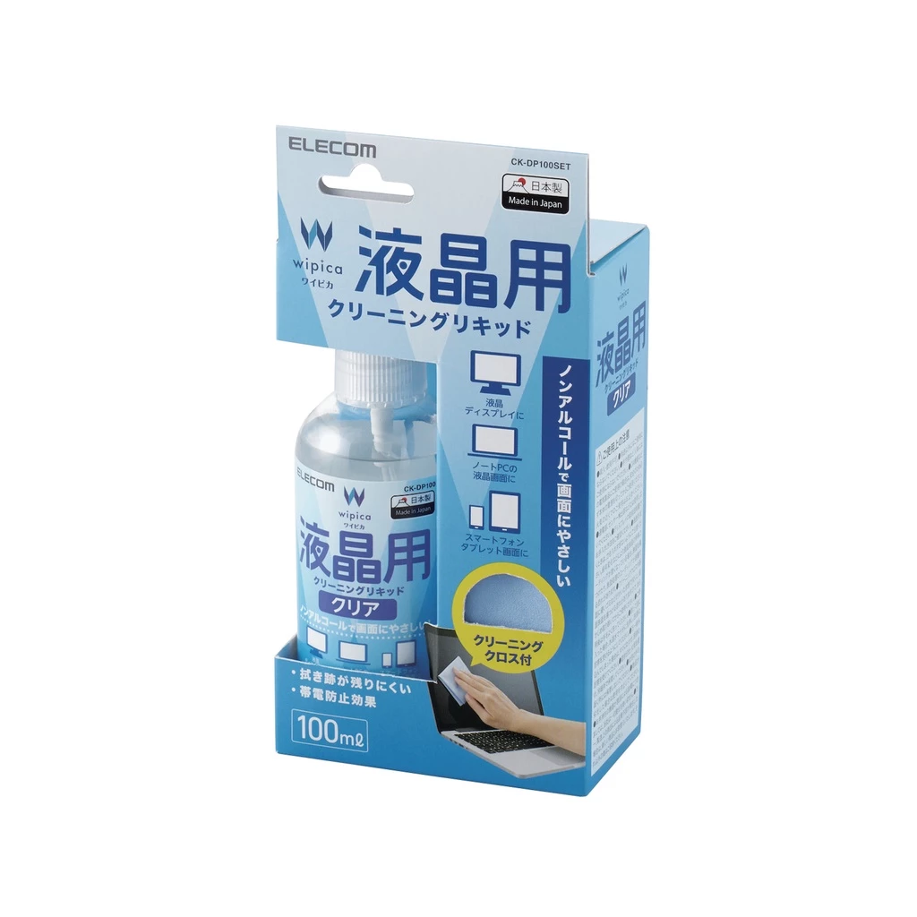 日系工藝的細節守護：ELECOM 2合1無酒精液晶螢幕清潔組 (CK-DP60SET) 推薦