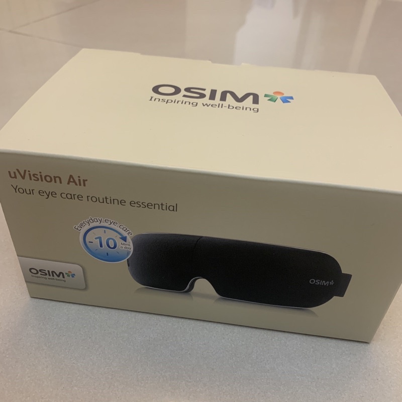 *已售出*【OSIM】眼部按摩器 護眼樂 Air OS-1202(眼部按摩/溫熱/氣壓按摩/USB充電/可折疊) | 蝦皮購物