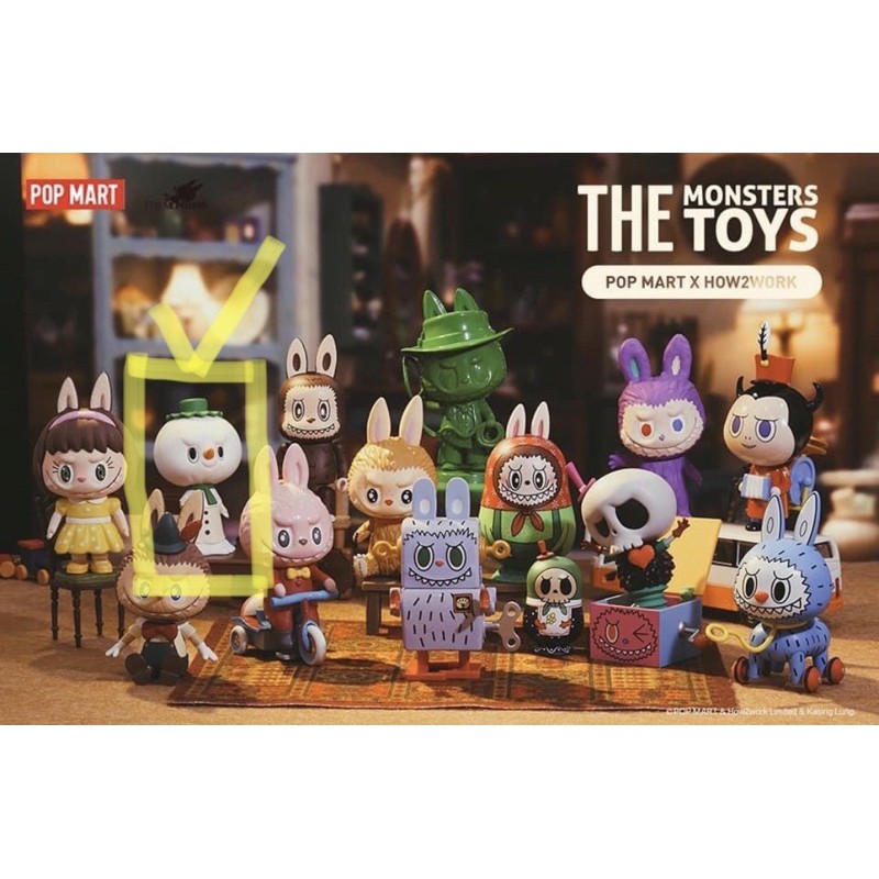 THE TOYS POPMART HOW2WORK MONSTERS シリーズ