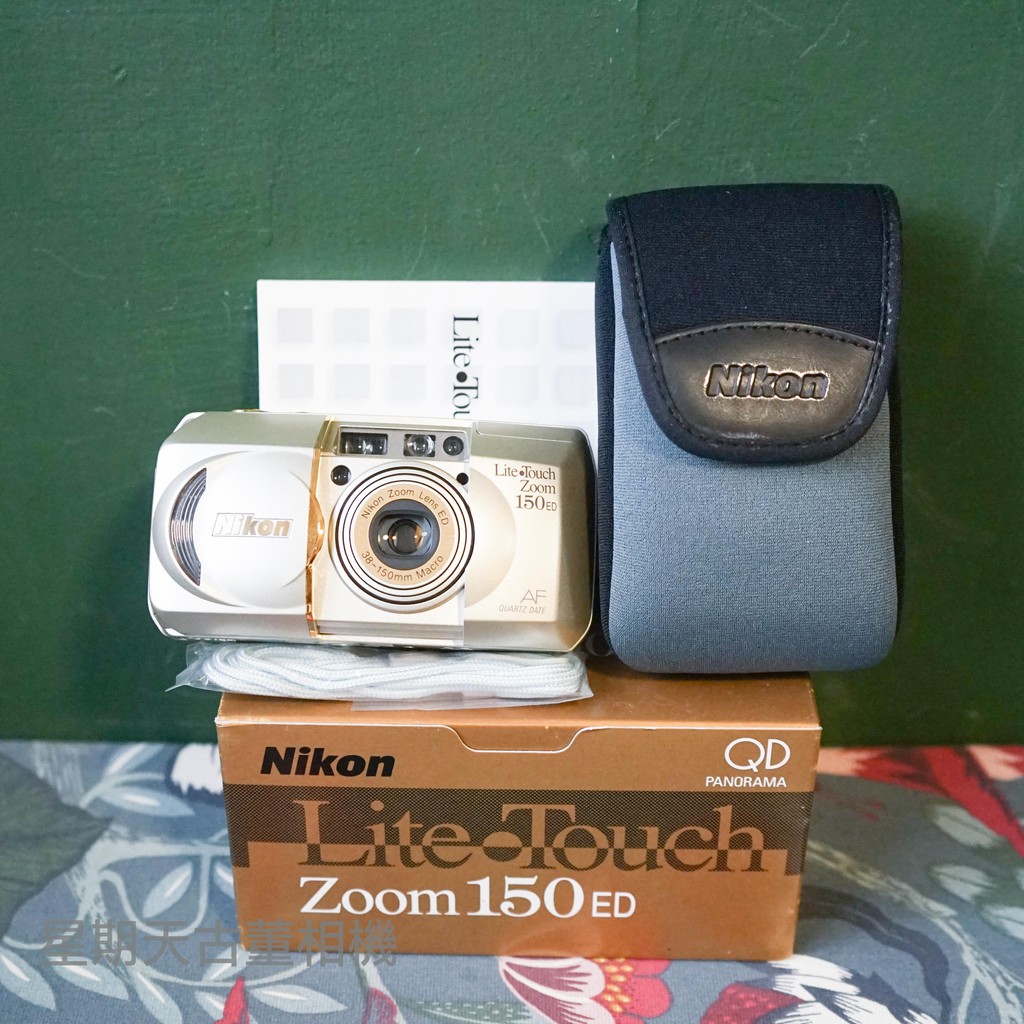 【星期天古董相機】◎送電池 ◎底片加購優惠 NIKON LiteTouch ZOOM 150ED 底片傻瓜相機