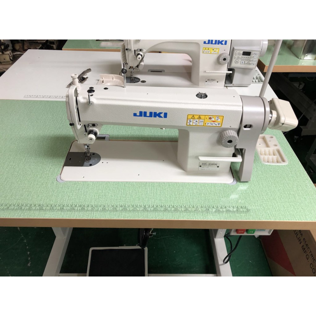 全新日本製JUKI DDL-5550N 工業用縫紉機普通平車針車ISM 定位馬達贈LED 