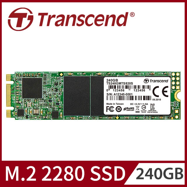 M.2 TS240GMTS42 2242 内蔵型SSD 240GB SSD Transcend