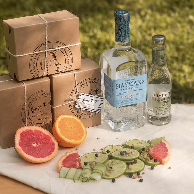 琴通寧調酒香料包Gin Tonic Spices Kit 露營聚會首選 Tonic water 通寧水 接骨木花 蝦皮購物