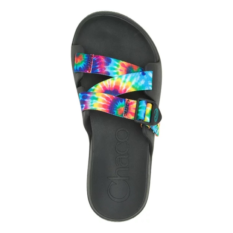 Chaco Chillos Slide taupe dark tie dye