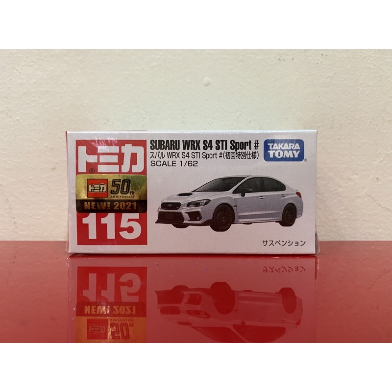Auto giocattolo Takara Tomy Tomica 115 Subaru WRX S4 STI Sport
