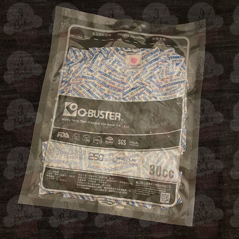 ＊愛焙烘焙＊ O-BUSTER 脫氧劑 30cc 250入 | 蝦皮購物