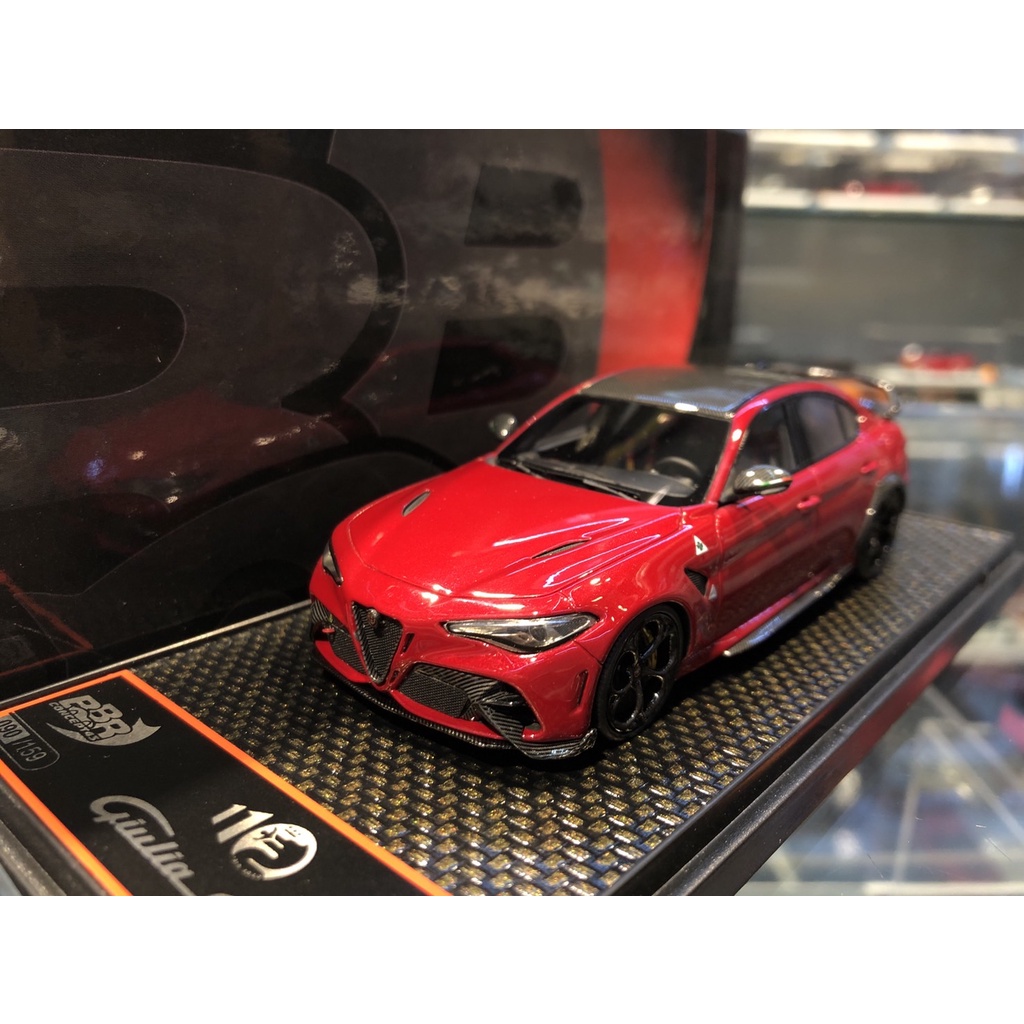 吉華科技@ 1/43 BBR BBRC247RC-21 Alfa Romeo Giulia GTAM Rosso